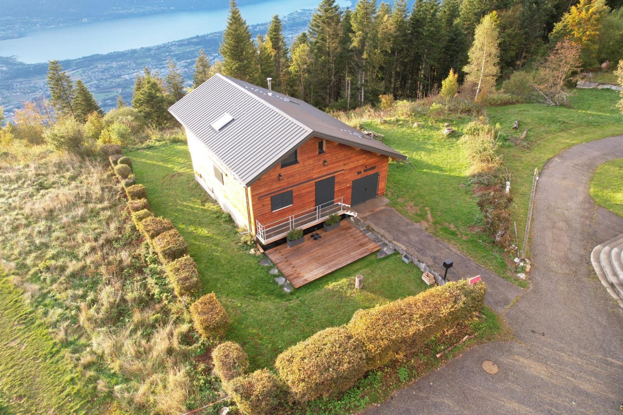 Chalet Le Bisolet Les Déserts Eksteriør billede